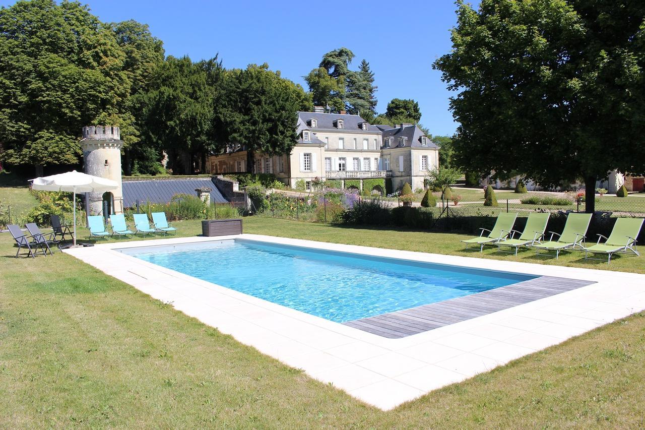 Chambres D'Hotes Le Chateau De La Plante Thuré Exteriér fotografie